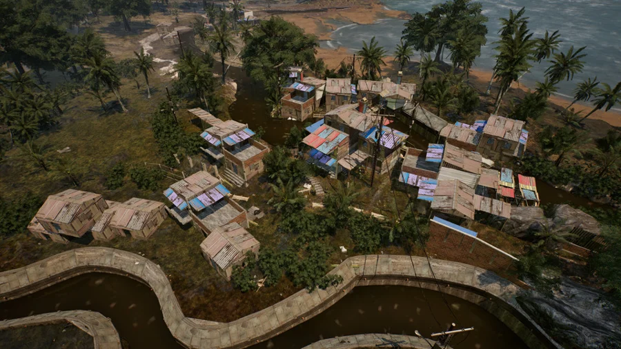 Flood OOD simulation environment