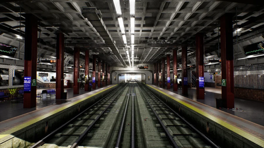 Rail corridor ID simulation environment