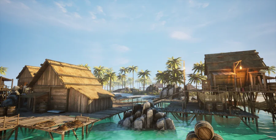 Island OOD simulation environment