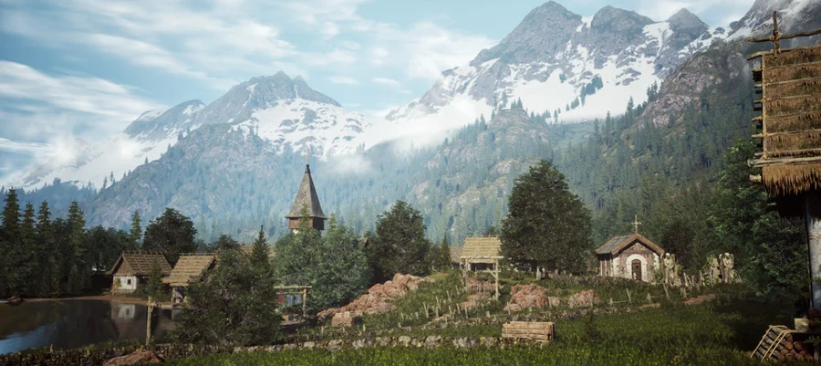 Mountain ID simulation environment