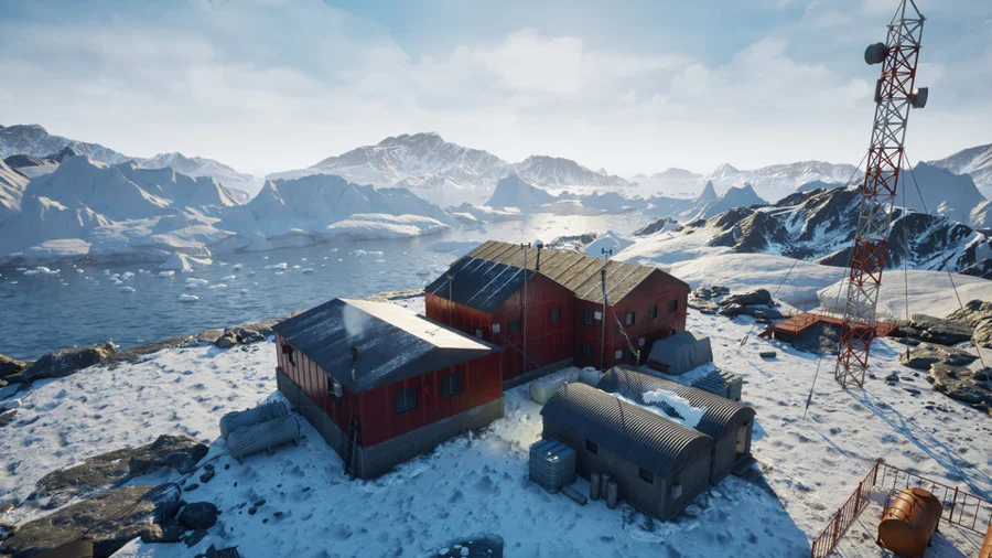 Snowfield ID simulation environment