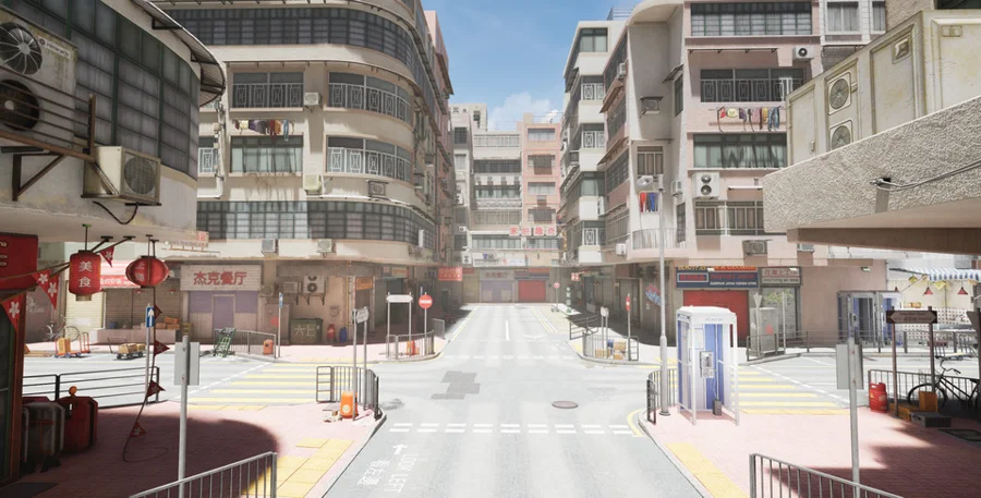 Mall ID simulation environment