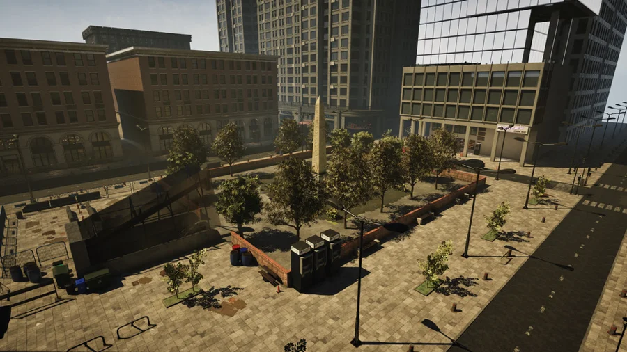 Mall OOD simulation environment