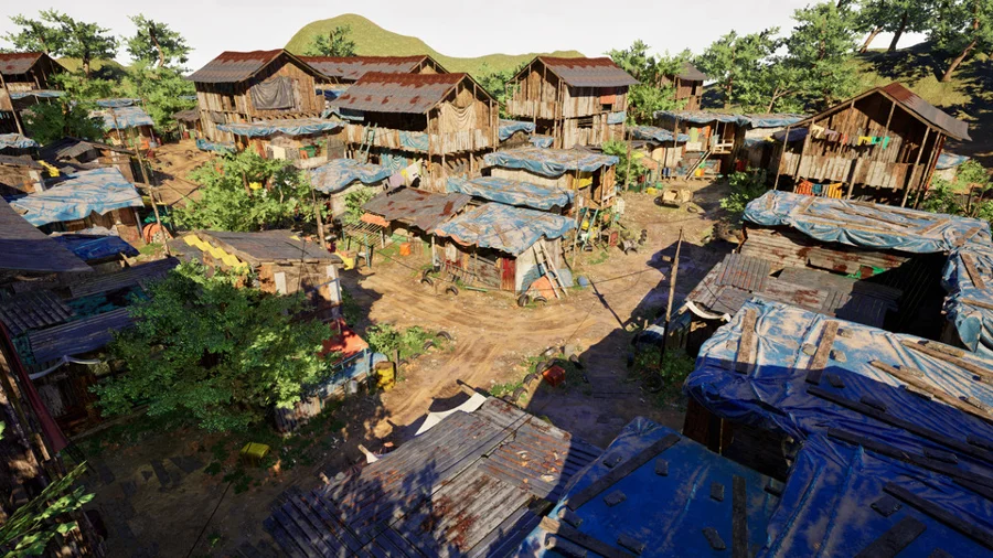 Neighborhood OOD simulation environment